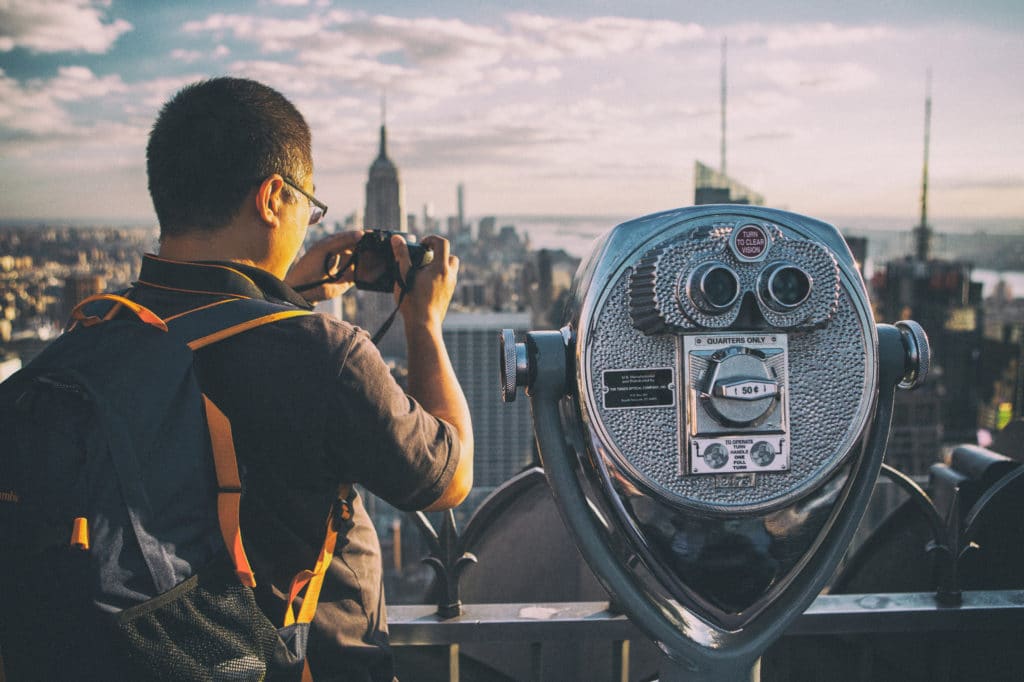 Views from the heights of a New York City skyscraper. PHOTO: Jumpstory