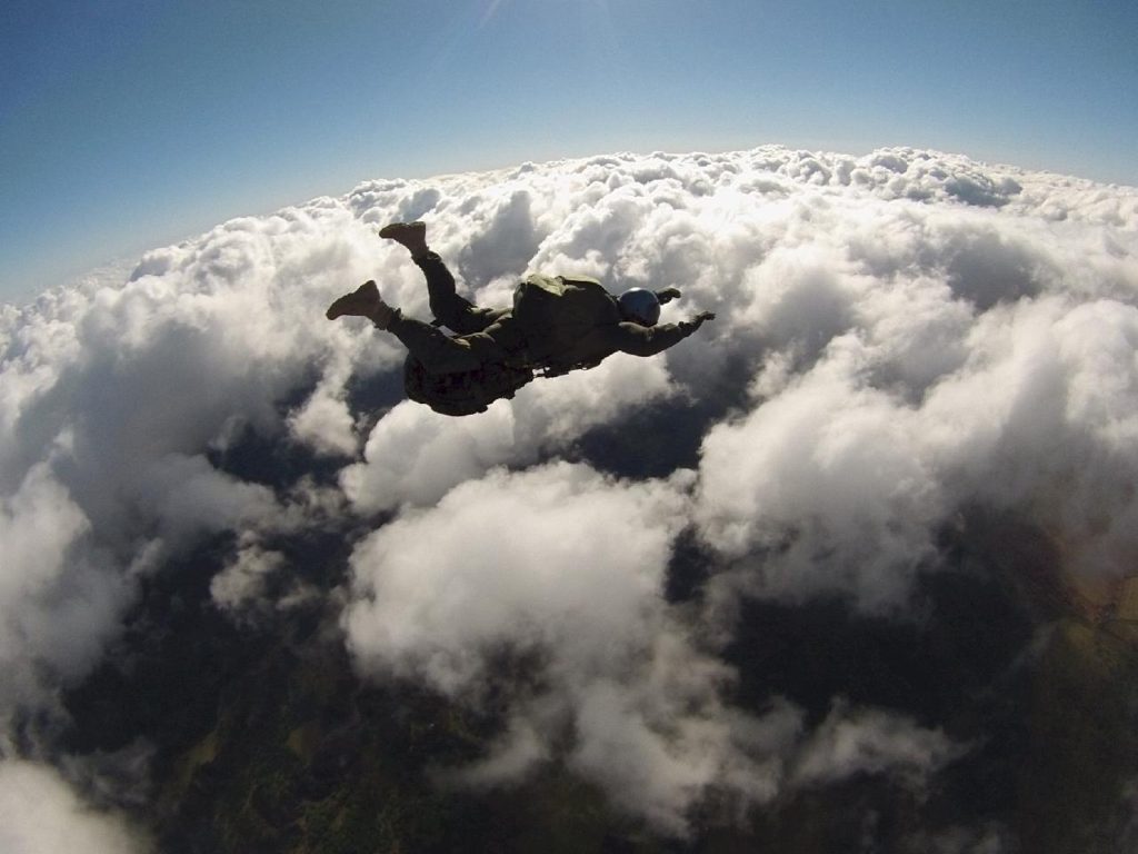 Skydiving in Mexico