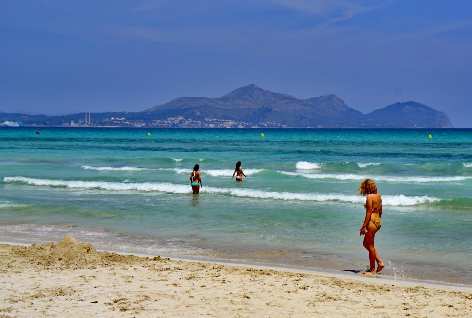 People on the beach