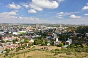 bloemfontein overhead view - baboo travel