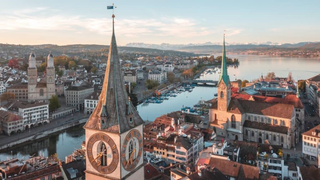 zurich city view