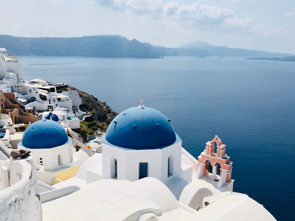 santorini church greece