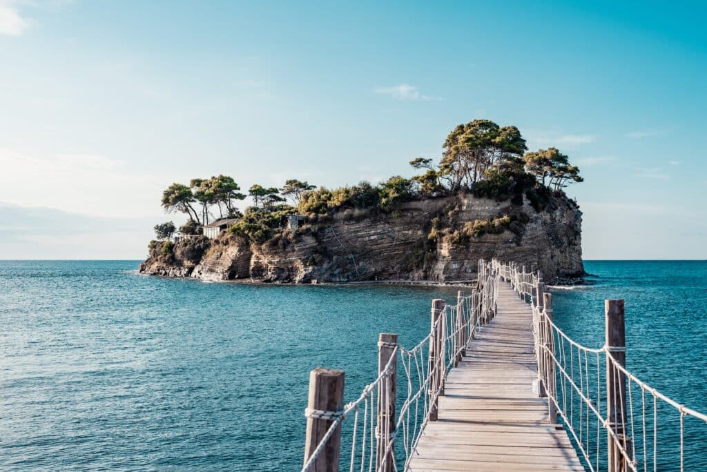 bridge to zakynthos greece