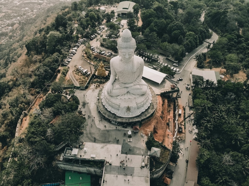 buddha in phuket thailand