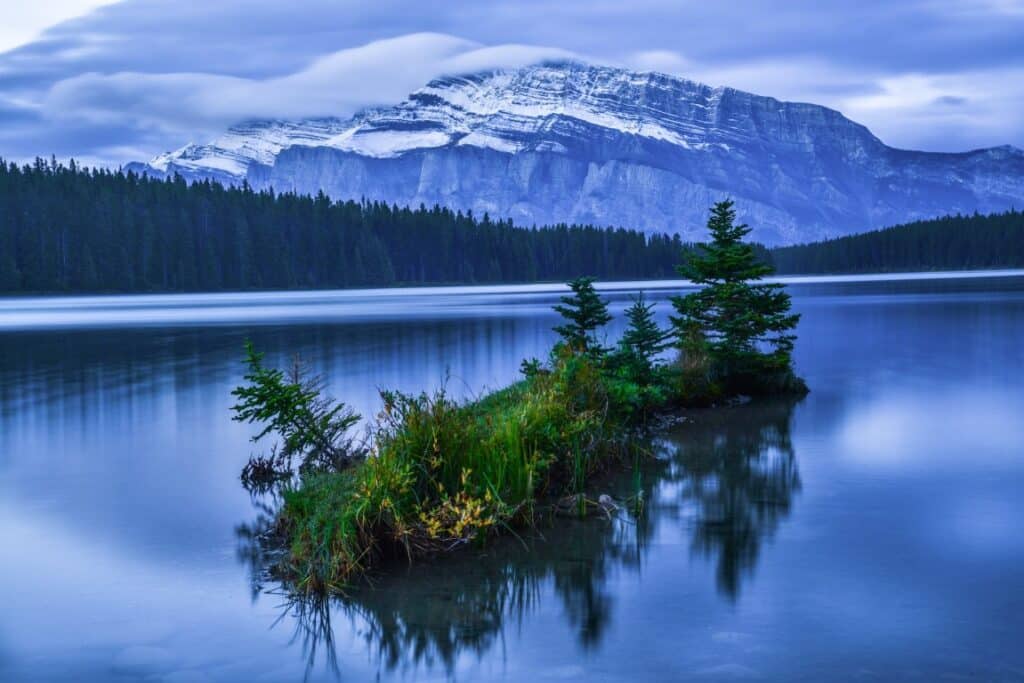 Two Jack lake Banff national park Canadian Rockies