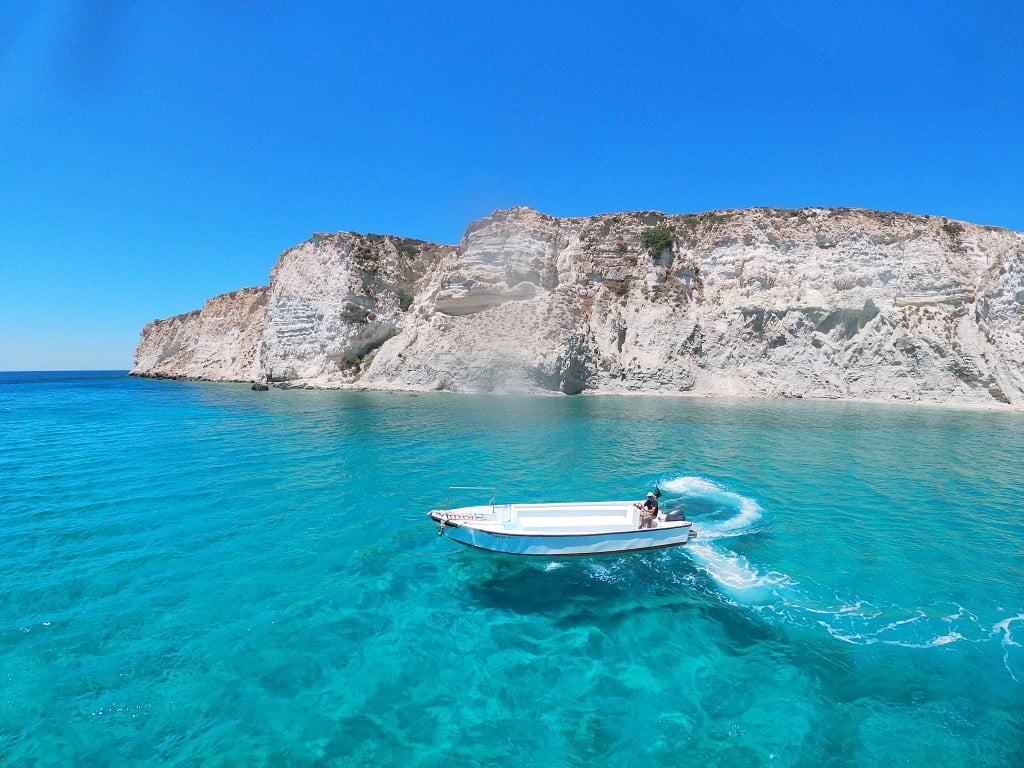 boating crete greece