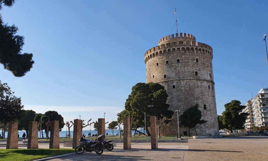 castle in thessaloniki greece