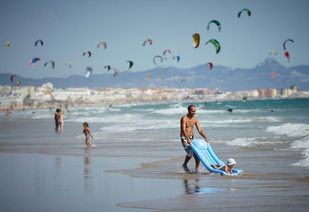 beach fun spain