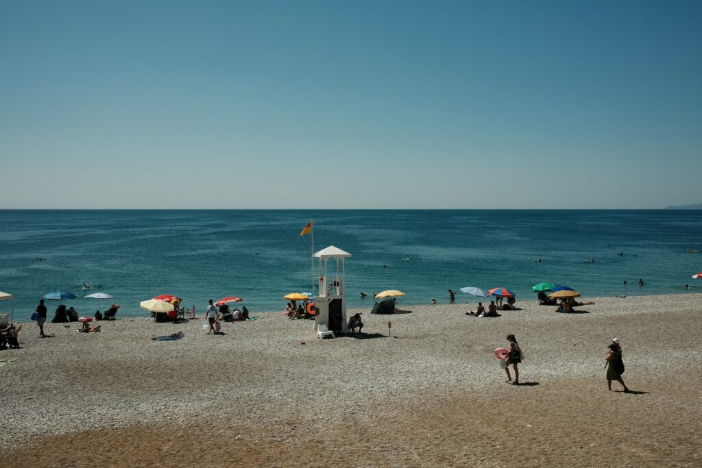 beach in turkey during summer
