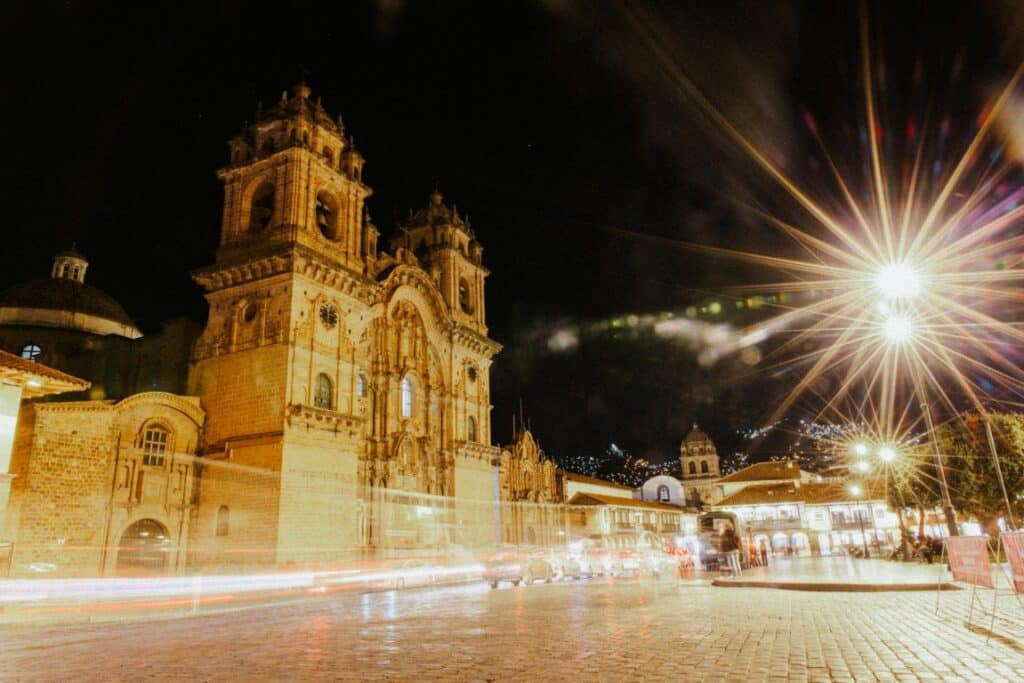 cusco at night