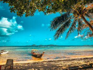 boat on koh samui
