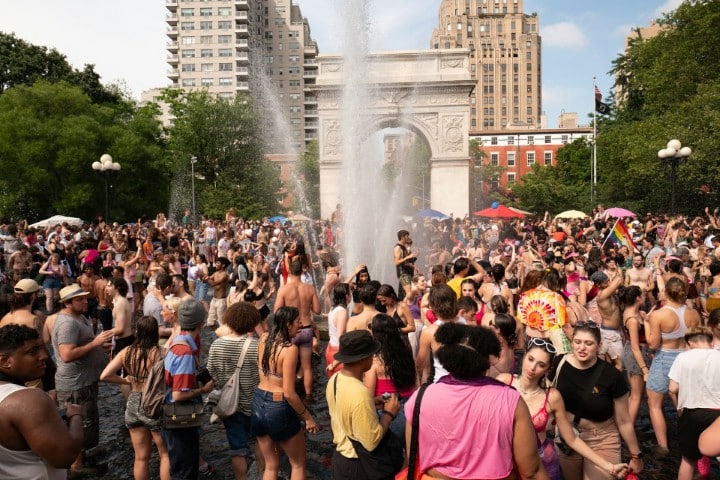 Pride parade 2023 in New York