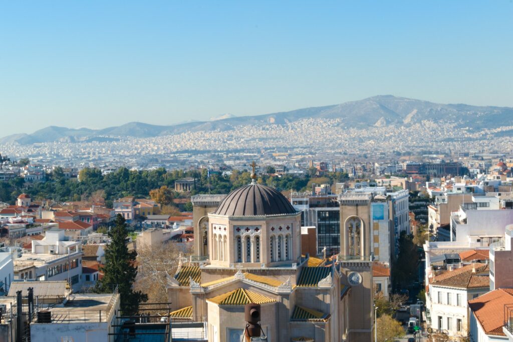 athens cityscape