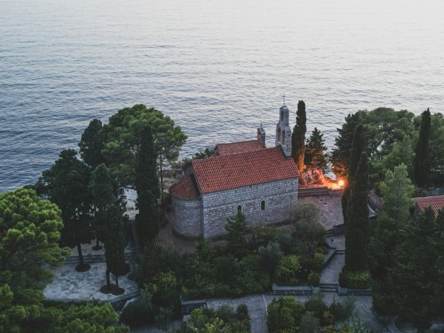church in sveti stefan