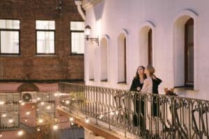 lgbt couple traveling