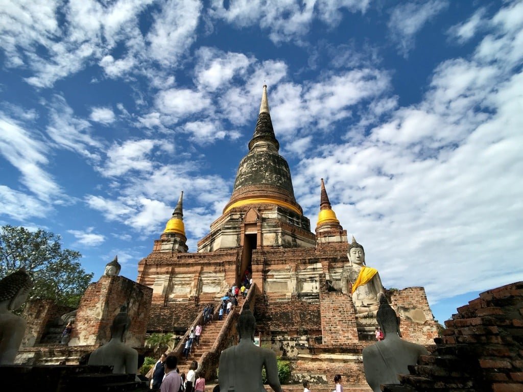 temple in Ayutthaya, Thailand