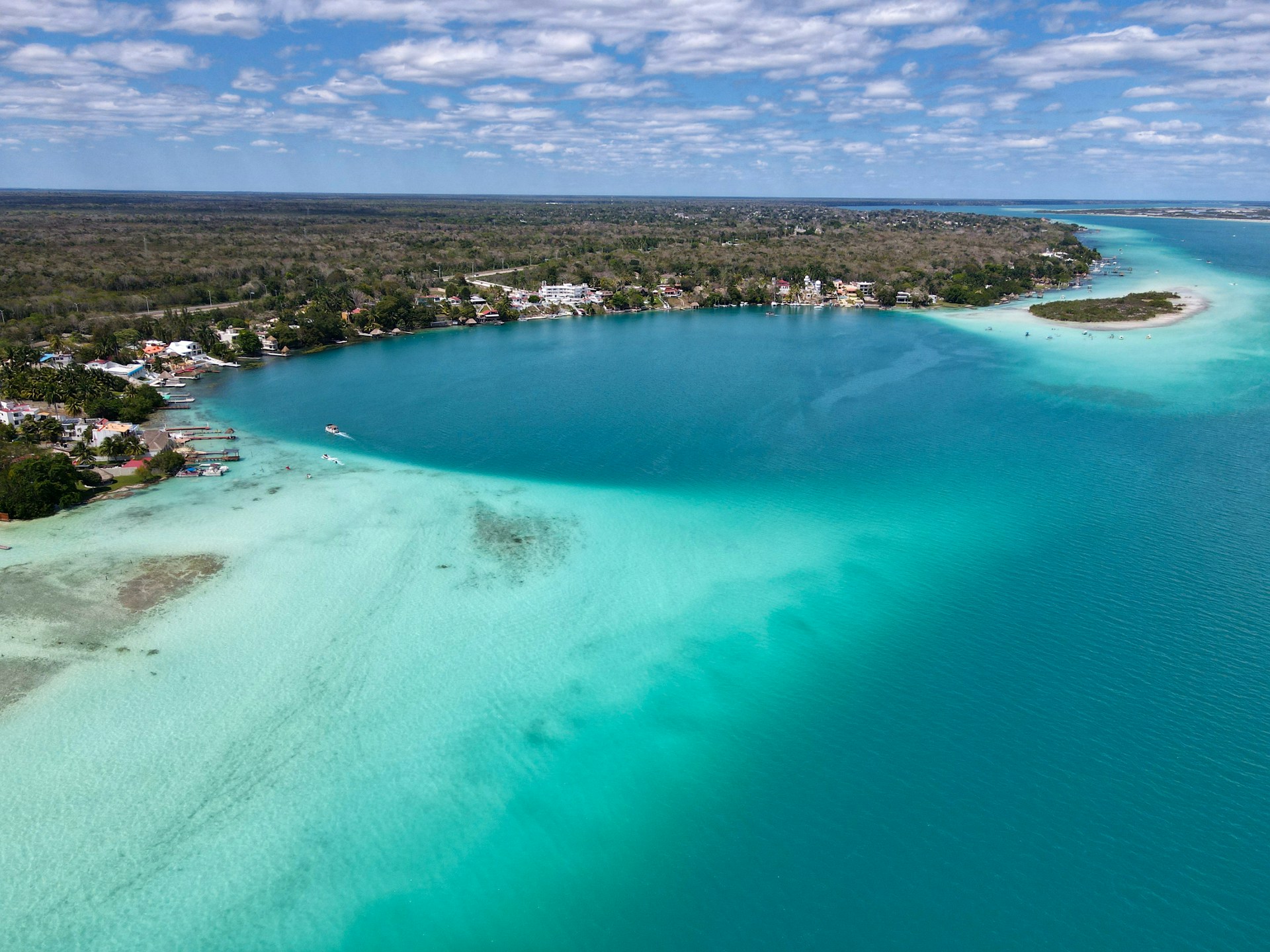 Bacalar Lagoon, Quintana Roo, Mexico