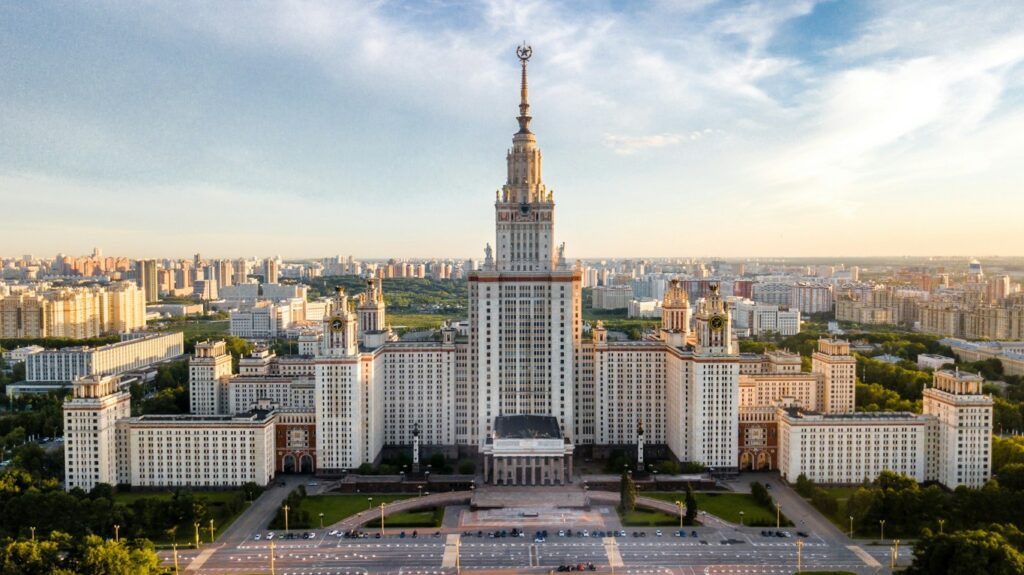 Moscow State University in moscow russia