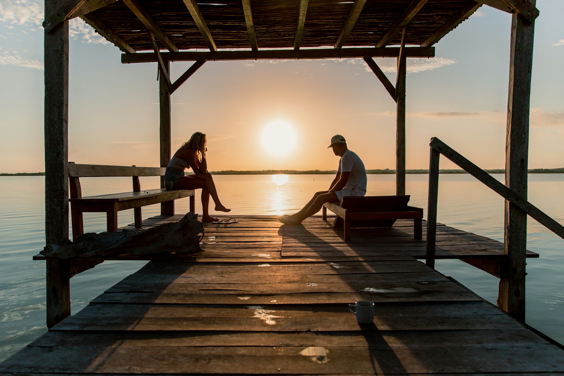 tourists in bacalar