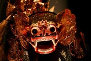 traditional indonesian figurine