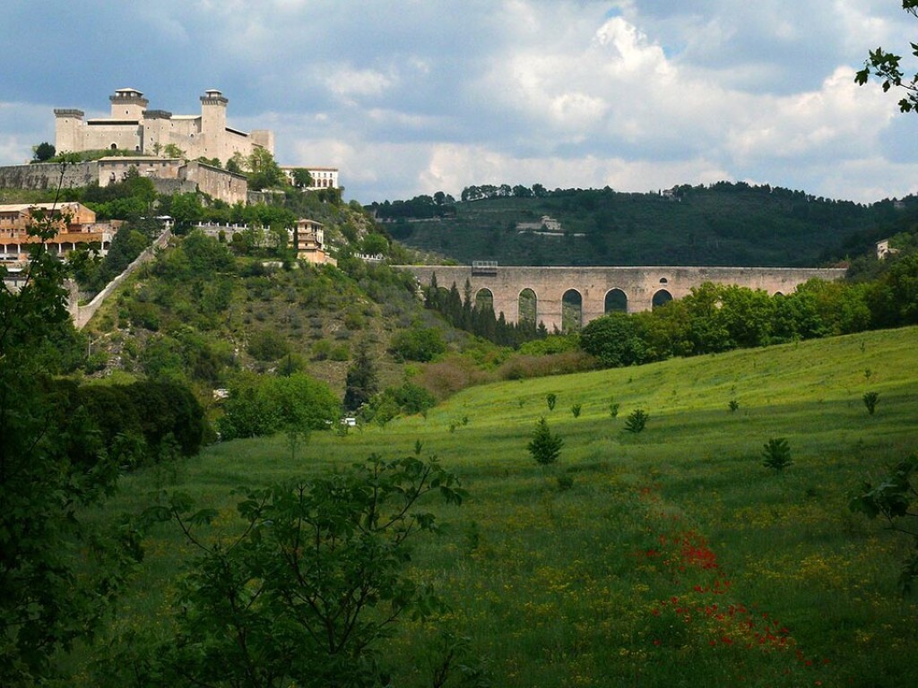 Albornozian Castle and Ponte delle Torri