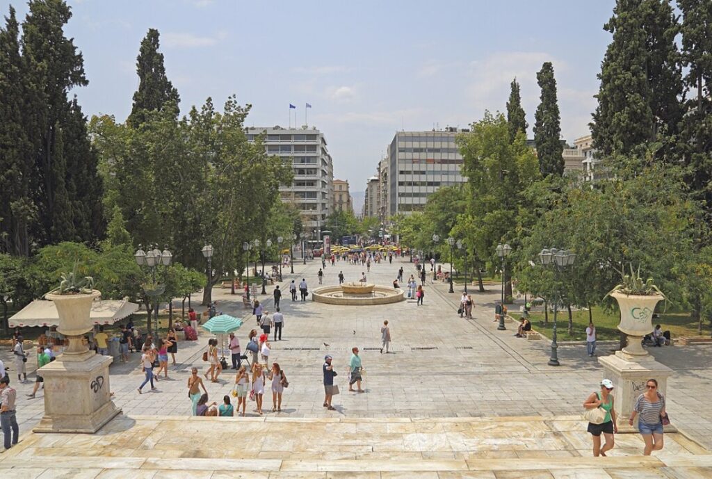 athens syntagma square