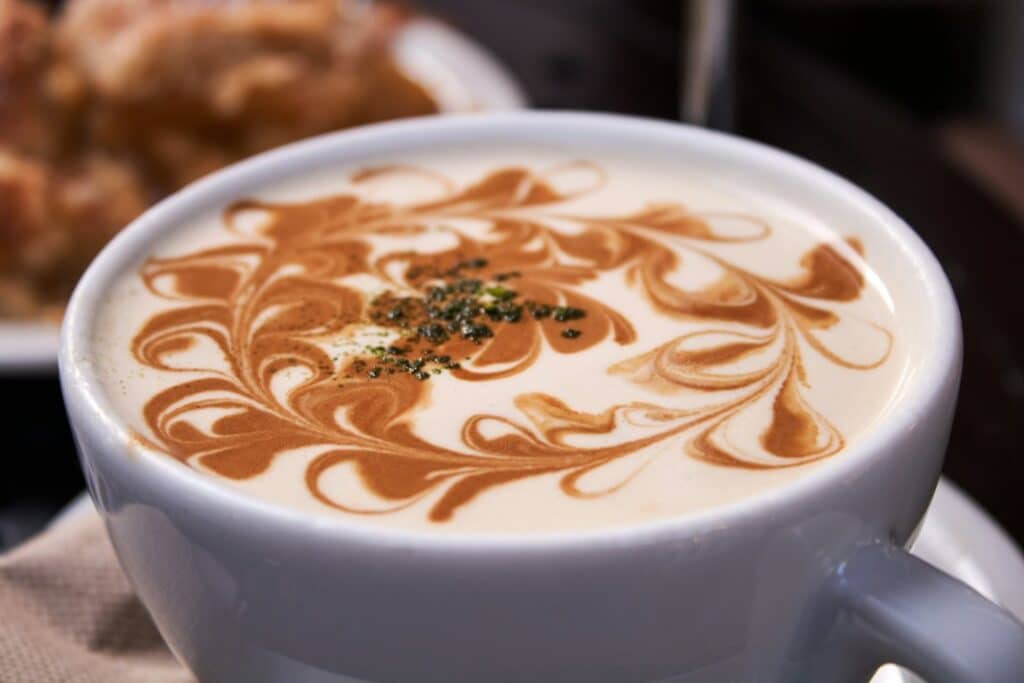 coffee art in los angeles california usa