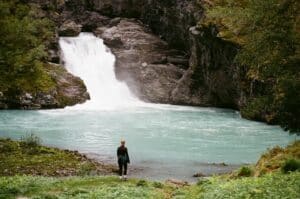 holjafossen, ovre ardal, Norway