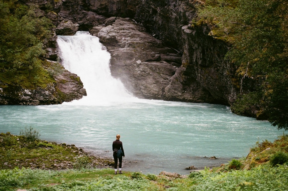 holjafossen, ovre ardal, Norway